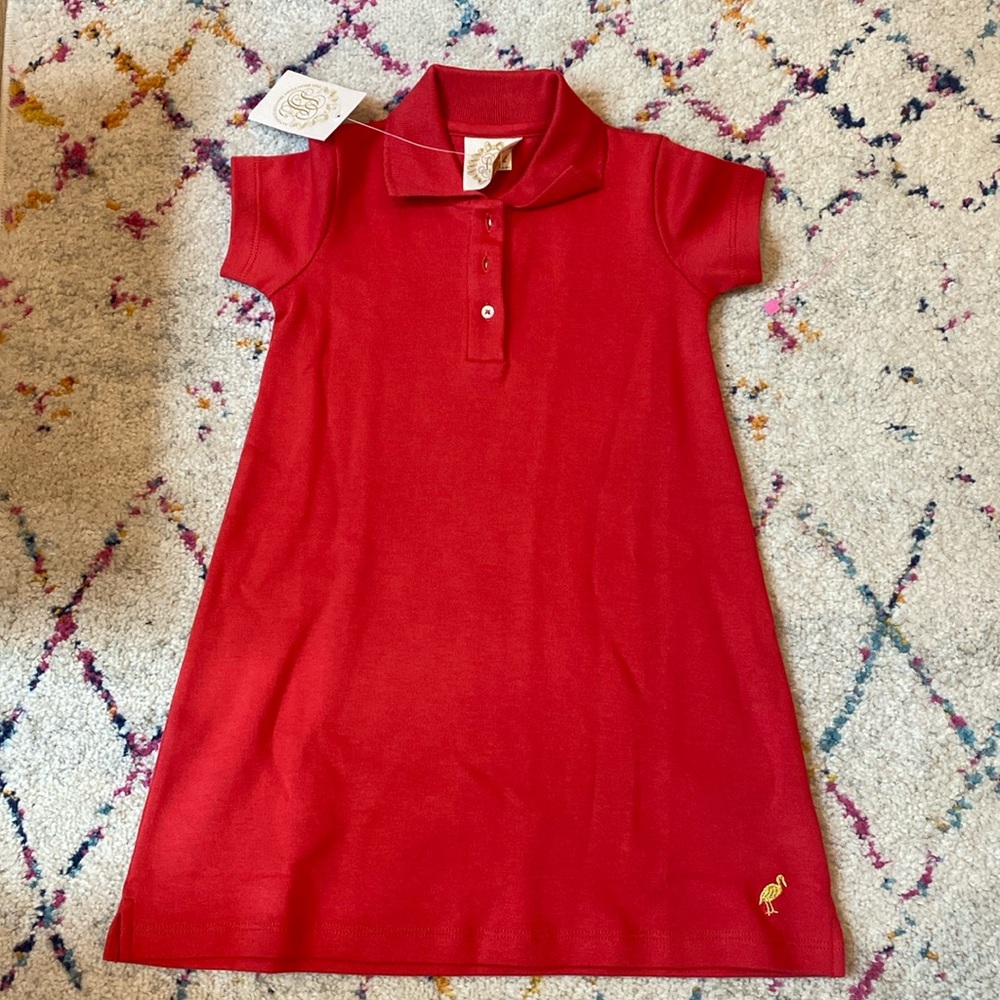 Red Beaufort Bonnet Polo dress
